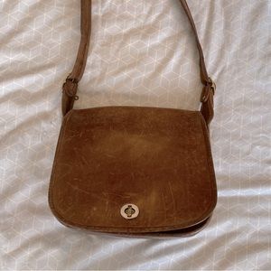 Vintage Coach leather purse.